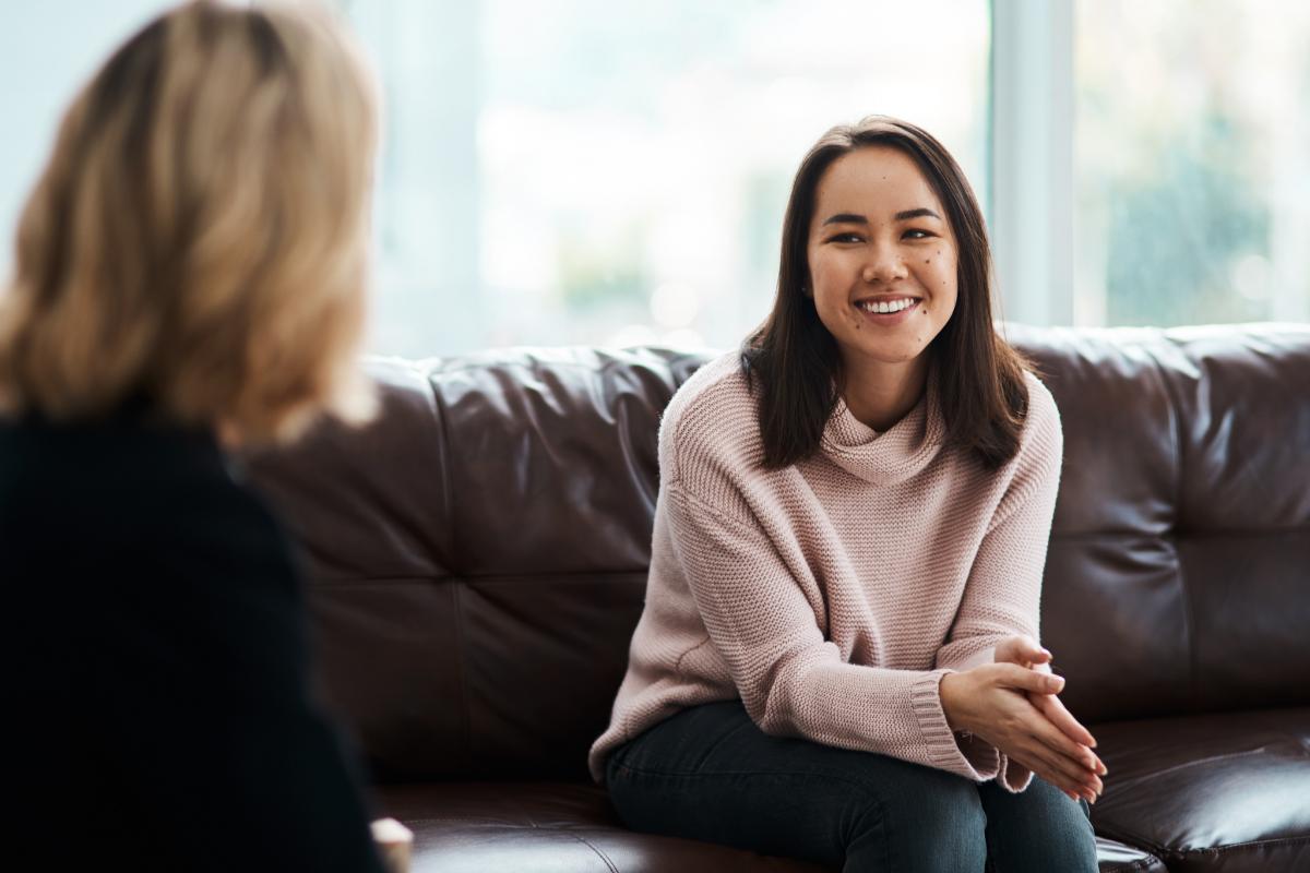 A woman undergoing San Diego bipolar treatment.